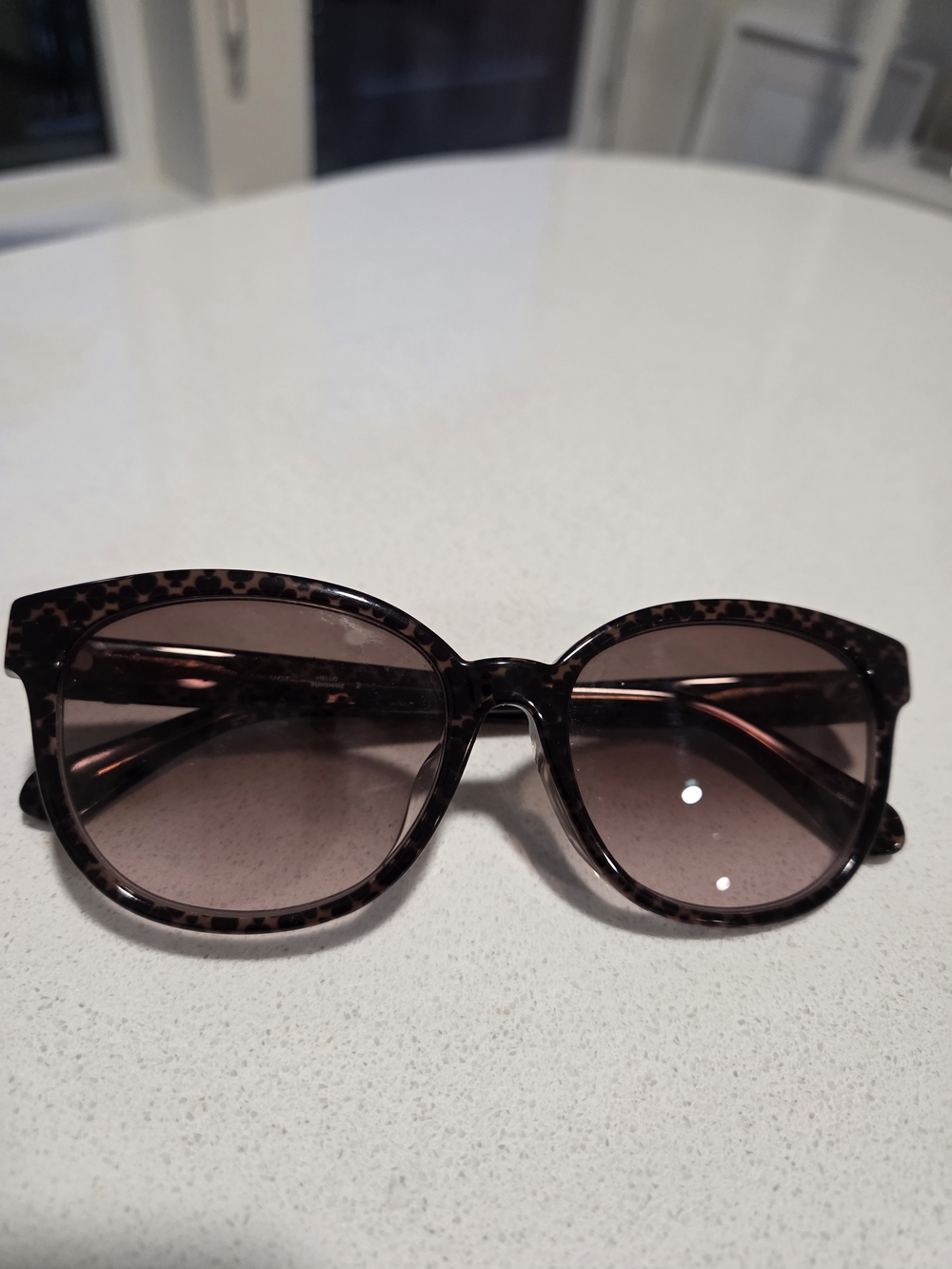 Kate Spade Round Women's Sunglasses - Brown